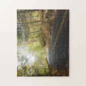 Neu-England landschaftliche Herbst-Straße Puzzle (Vertikal)
