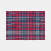 Neu-England Patriot-Fußball-Team färbt kariert Fleecedecke (Vorderseite (Horizontal))