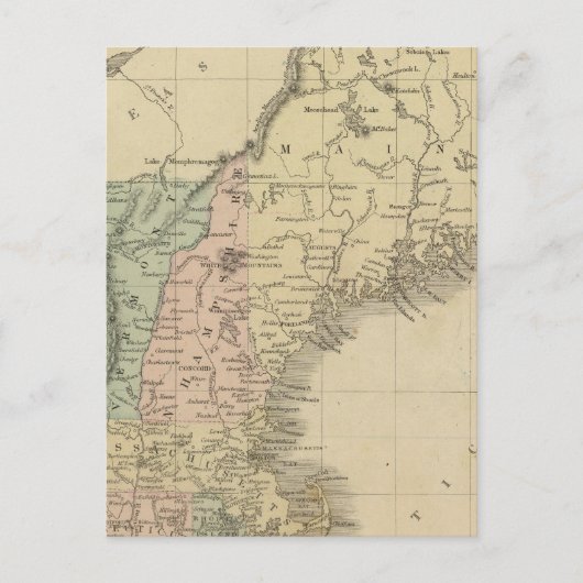 Neu-England Postkarte (Vorderseite)