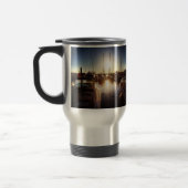 Neu-England Sommer-Sonnenuntergänge Reisebecher (Links)