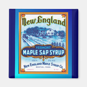 Neu-England Vermont Ahornsirup Magnet
