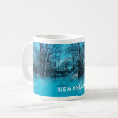 NEU-ENGLAND WINTER KAFFEETASSE (Vorderseite Links)