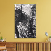 Neu entdeckte Bergwerke im Rocky Mountains Leinwanddruck (Insitu (Wohnzimmer))