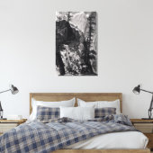 Neu entdeckte Bergwerke im Rocky Mountains Leinwanddruck (Insitu (Schlafzimmer))