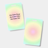 Neu entwerfen aus Scratch - Design Ausweis (Vorder- & Rückseite)