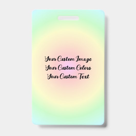 Neu entwerfen aus Scratch - Design Ausweis (Vorderseite)