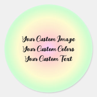 Neu entwerfen aus Scratch - Design Runder Aufkleber