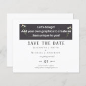 NEU! Entwerfen Sie Ihr eigenes Hochzeitsstück (Vorne/Hinten)