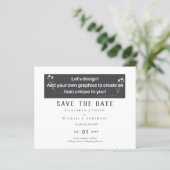 NEU! Entwerfen Sie Ihr eigenes Hochzeitsstück (Stehend Vorderseite)