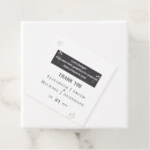 NEU! Entwerfen Sie Ihr eigenes Hochzeitsstück Geschenkanhänger (Beispiel)