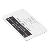 NEU! Entwerfen Sie Ihr eigenes Hochzeitsstück Magnet (Rechte Seite)