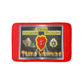 Neu entworfene 25. Infanterie-Division Badematte (Vorderseite)