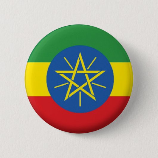 NEU! - ETHIOPIA BUTTON RÜCKKEHR ABZEICHEN (Vorderseite)