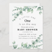 Neu Eucalyptus Baby Dusche Einladung! Einladung (Vorne/Hinten)