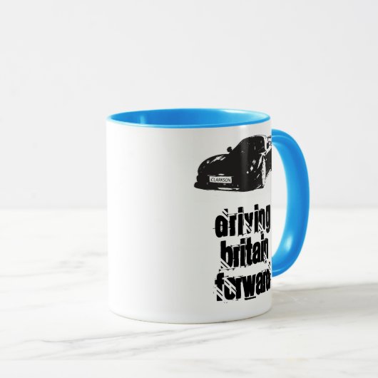 Neu-fahren-Großbritannien-Vorwärts, Tasse (VorderseiteRechts)