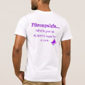 NEU! Fibromyalgia-Schmetterlinge T-Shirt (Rückseite)