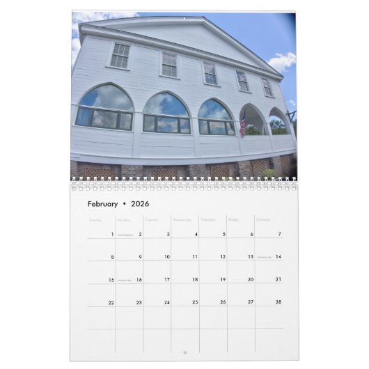 Neu für 2025 Pawleys Island Wall Calendar Kalender (Feb 2026)