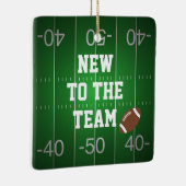 NEU FÜR DAS TEAM - Der 1. Weihnachtsfußball des Ba Keramikornament (Rechts)