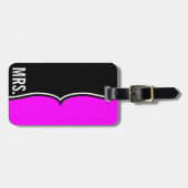 Neu geflügelte MRS. PERSONALISIERTE TAG Gepäckanhänger (Vorderseite horizontal)