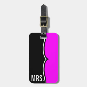 Neu geflügelte MRS. PERSONALISIERTE TAG Gepäckanhänger