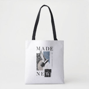 Neu gemacht 2 Korinther 5:17 Brutalist Taube Taufe Tasche