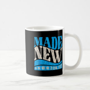Neu gemacht Taufe Christ 2 Kor 5_17 Getaufter Jung Kaffeetasse