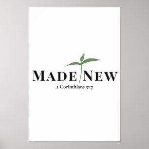 Neu gemachte christliche Wandkunst 2. Korinther Poster