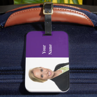 NEU! Gepäckmarke - Single mit Kartensteckplatz Lil Gepäckanhänger