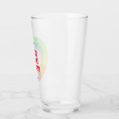 NEU! Glass Cup Bad Joke Meter - Größe 16oz Glas (Links)
