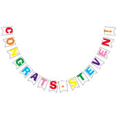 NEU! Glückwunsch Party Banner - 16 Flags und Strin (Alle)