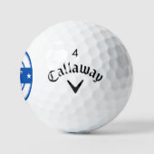 NEU! Golf Balls - Callaway Supersoft - 3 Paket Golfball (Logo)