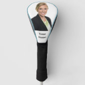 NEU! Golf Head Cover - Custom - Light Blue Trial Golf Headcover (Vorderseite)