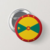 NEU! - GRENADA BUTTON BACK ABZEICHEN (Vorne & Hinten)
