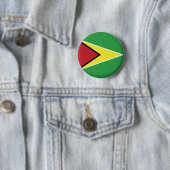 NEU! - GUYANA BUTTON BACK ABZEICHEN (Beispiel)