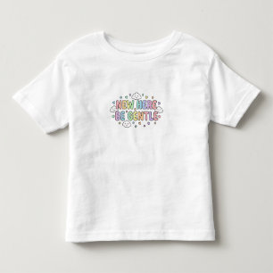 Neu Hier Sei Sanft Kinder-T-Shirt – Süßes Baby-T-S Kleinkind T-shirt