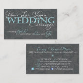 Neu Ihre LV-Hochzeits-Visitenkarte Visitenkarte (Vorne/Hinten)