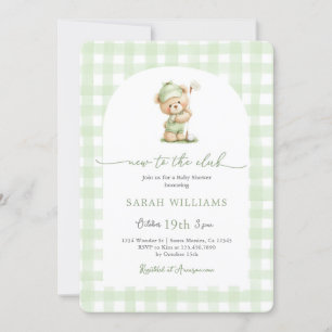 Neu im Club Baby Shower Einladung