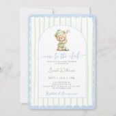 Neu im Club Golf Baby Shower Boy Einladung (Vorderseite)