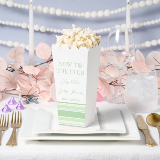 Neu im Club: Vornehme Babyparty Geschenkschachtel (Hochzeit)