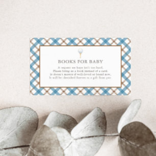 Neu im Golf Club Brown & Blue Bücher für Baby Begleitkarte