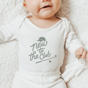 Neu im Golfclub Baby Strampler