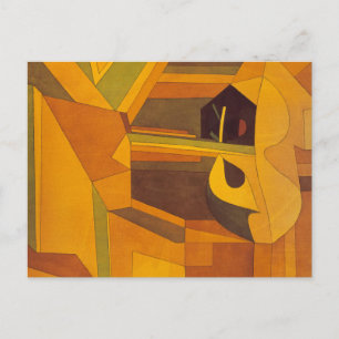 Neu im Oktober von Paul Klee Postkarte