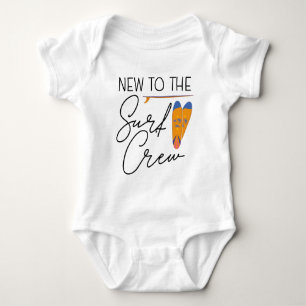 Neu im Surf Crew - Süßes Baby Surft Strampler
