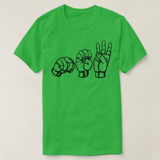 Neu in ASL T-Shirt (Design vorne)