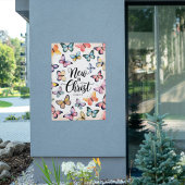 Neu in Christus - 2 Korinthen 5:17 Schmetterling Poster