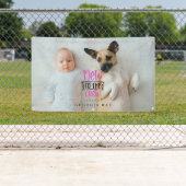 Neu in der Crew | Geburtsankündigung Yard Sign Banner (Insitu)