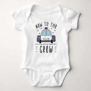 Neu in der Crew - Niedliche Polizei Baby Strampler
