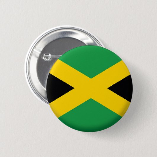 NEU! - JAMAICA BUTTON BACK ABZEICHEN (Vorne & Hinten)