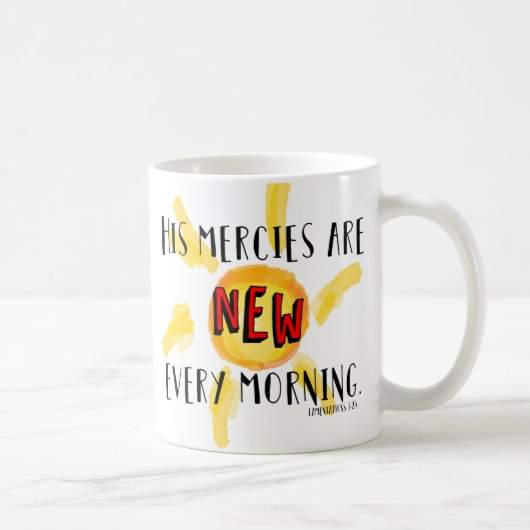 Neu jeden Morgen Kaffeetasse (Rechts)