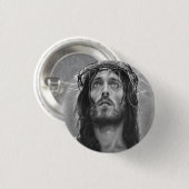 NEU! - JESUS CHRIST BUTTON BACK ABZEICHEN (Vorne & Hinten)